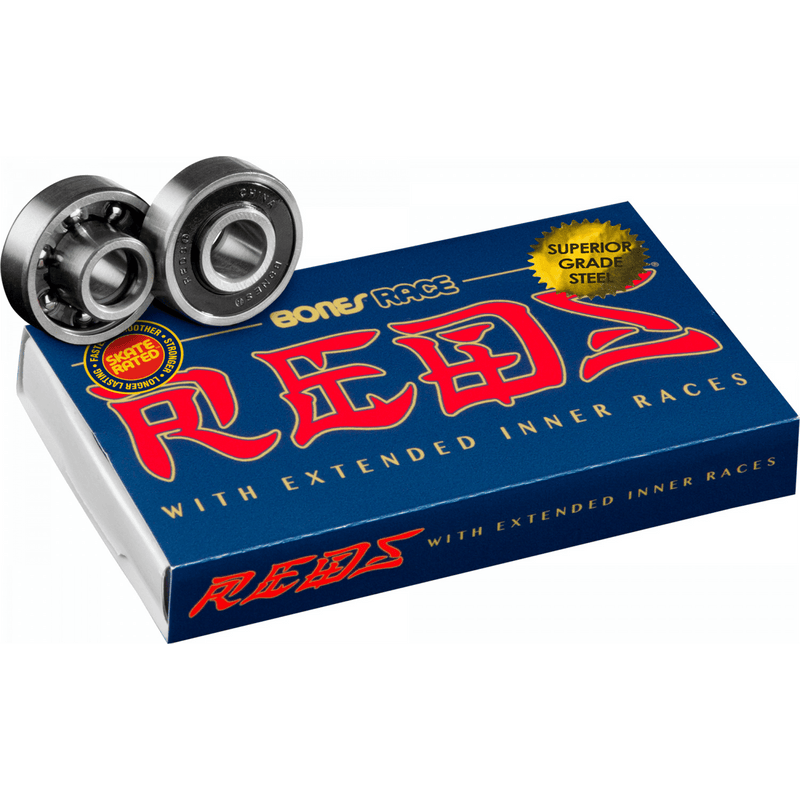Bones Race Reds Skateboard kogellagers voor wielen Revert95.com verpakking