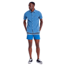 Brixton CHARTER OXFORD S/S WOVEN voorkant outfit