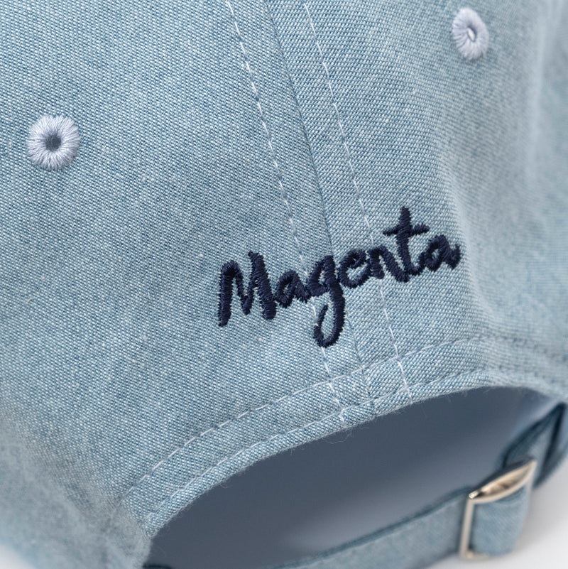 Bestel de Magenta CHAMBRAY DAD HAT BLUE veilig, gemakkelijk en snel bij Revert 95. Check onze website voor de gehele Magenta collectie, of kom gezellig langs bij onze winkel in Haarlem.	