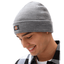 Dickies GIBSLAND Beanie grijs melange voorkant man