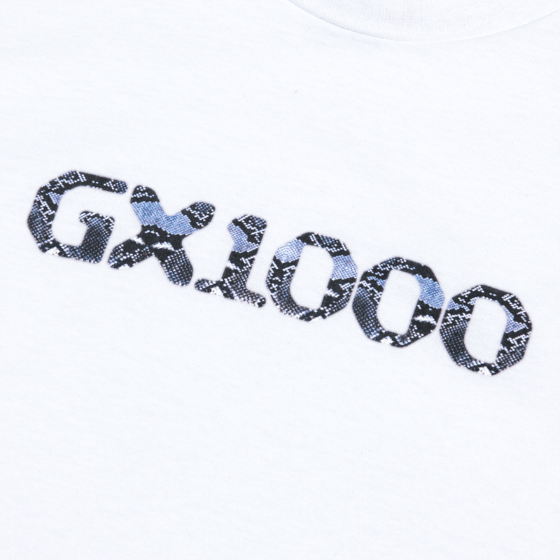 GX 1000 OG Scale t-shirt wit voorkant close-up