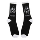 GX1000 Acid Socks black white voorkant Revert95.com