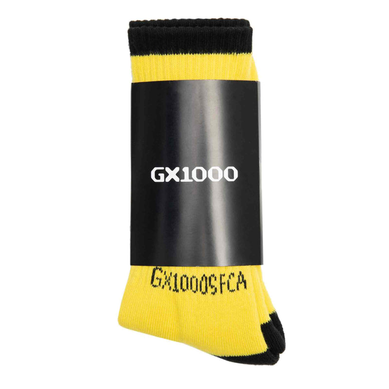 GX1000 Acid Socks yellow black in verpakking Revert95.com