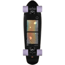 Globe skateboards Blazer 26" Complete cruiser zwart paars achterkant