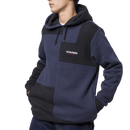 HUF ARRAY PULLOVER HOODIE navy blazer voorkant