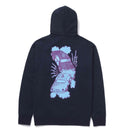 HUF COLLISION PULLOVER HOODIE Navy Blazer achterkant sweater Revert95.com