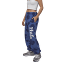 HUF IN BLOOM FLEECE PANT zijkant