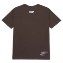 HUF - MILES DAVIS - UNTITLED S/S TEE Chocolate achterkant