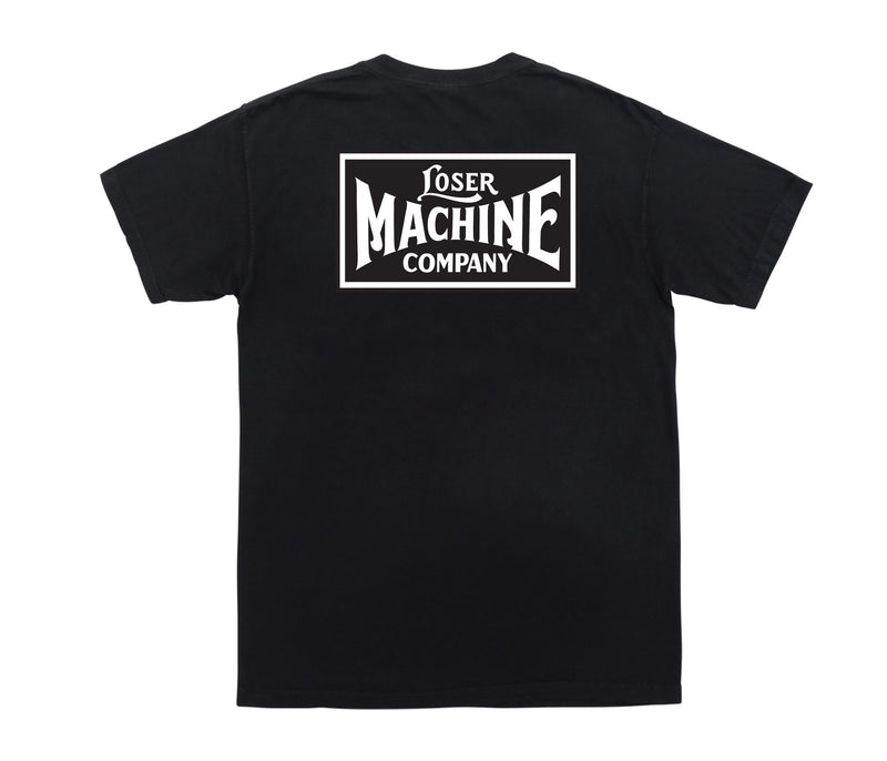 Loser machine logo t-shirt achteraanzicht