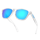 Oakley Frogskins Crystal Clear Prizm Sapphire bovenkant