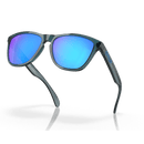 Oakley Frogskins Prizm Polarized Crystal Black Frame Prizm Sapphire Polarized Lenses bovenkant
