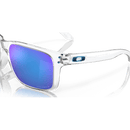 Oakley Holbrook XL Polished Clear Prizm Sapphire Iridium Polarized zijkant