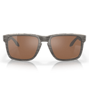 Holbrook XL Woodgrain Montuur Prizm Tungsten Polarized Glazen voorkant