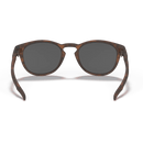 Oakley Latch Woodgrain Montuur Prizm Black Polarized Glazen achterkant