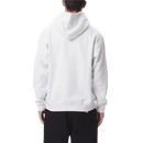 Obey Pin face hoodie ash achterkant