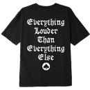 Obey x Motörhead test print t-shirt off black achterkant