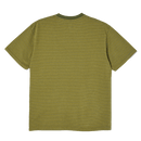 Polar Dizzy Stripe T-shirt Army Green achterkant product