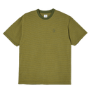 Polar Dizzy Stripe T-shirt Army Green voorkant product