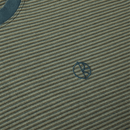 Polar Dizzy Stripe T-shirt Blue voorkant close-up