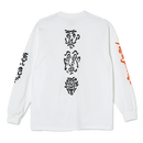Polar Facescape Longsleeve White achterkant product