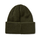 Polar skate co Polar Earthquake Merino Beanie leger groen achterkant Revert95.com