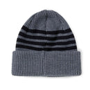 Polar skate co Polar Stripe Merino Beanie grijs achterkant Revert95.com