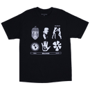 Quasi Skateboards Station T-shirt zwart voorkant Revert95.com