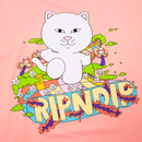 RIPNDIP Day Tripper Tee Dusty Rose voorkant close-up