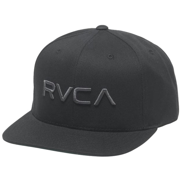 RVCA TWILL SNAPBACK black heather bij Revert 95