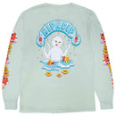 Ripndip After Supper Longsleeve T-shirt Sage achterkant Revert95.com