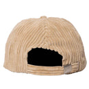 Ripndip Intertwined 6 Panel Corduroy Strapback khaki achterkant Revert95.com