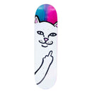 Ripndip Lord Nermal  8” en 8.25” skateboard deck paars / blauw achterkant Revert95.com