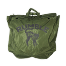 Rumble speed shop Helmen tas voorkant groen