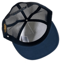 Rumble Cat Trucker Cap Navy Blue binnenkant