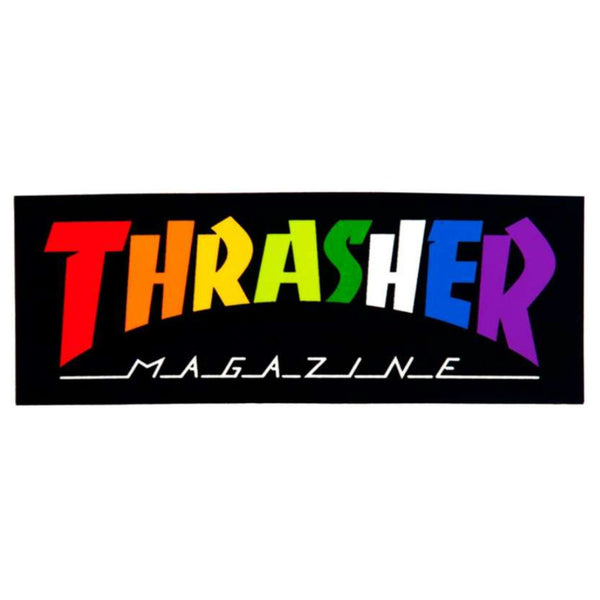 Bestel de Thrasher THRASHER RAINBOW MAG STICKER veilig, gemakkelijk en snel bij Revert 95. Check onze website voor de gehele Thrasher collectie, of kom gezellig langs bij onze winkel in Haarlem.	