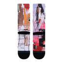 Stance Jean-Michel Basquiat UNTITLED 1982 CREW sokken achterkant plat