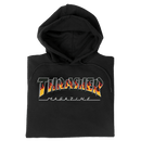 Thrasher BBQ Redux Hoodie Black voorkant close-up