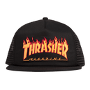 Thrasher Embroidered Flame Logo Mesh Cap voorkant