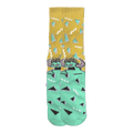 Toy Machine 80'S MONSTER CREW Geel turquoise sokken