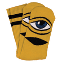 Toy Machine Sect eye sock 3 sokken mosterd