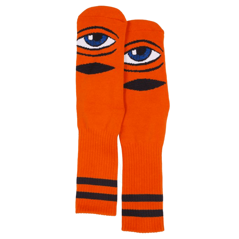 Toy Machine Sect eye sock 3 sokken oranje