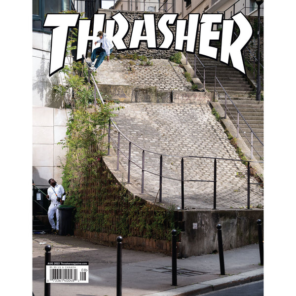 Bestel de Thrasher Magazine Augustus 2022 veilig, gemakkelijk en snel bij Revert 95. Check onze website voor de gehele Thrasher collectie.