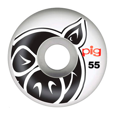 Pig wheels PPig Head Natural Wheels 55mm skateboard wielen Revert95.com