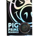 Pig wheels Prime Bearings zwart chrome skateboard lagers Revert95.com