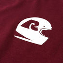 White Helmet Rubber Logo