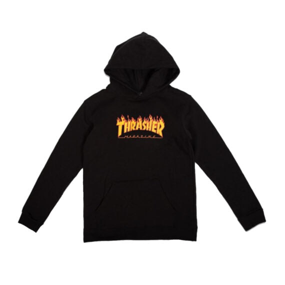 Youth Flame Hooded Sweat Thrasher