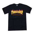 Thrasher Flame Tee Black