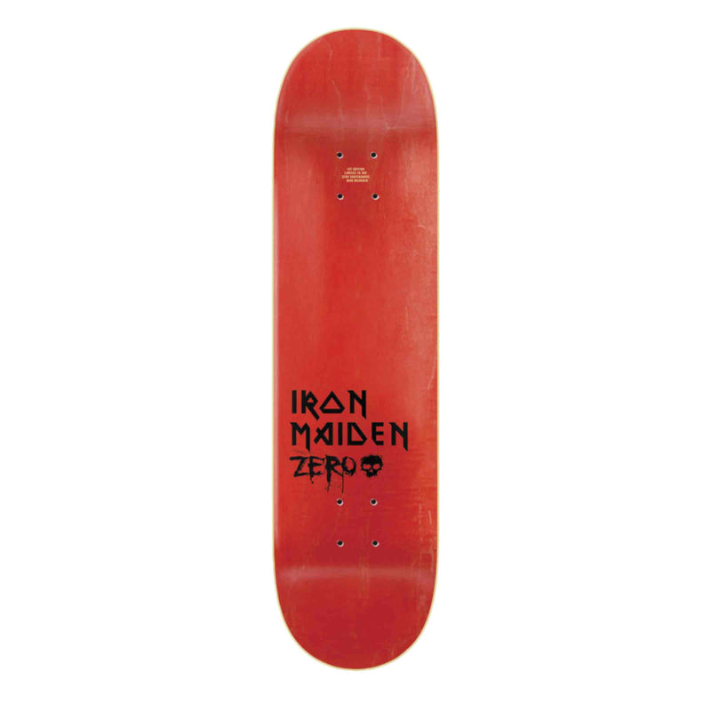 Zero Skateboards IRON MAIDEN - PIECE OF MIND voorkant skateboard deck Revert95.com