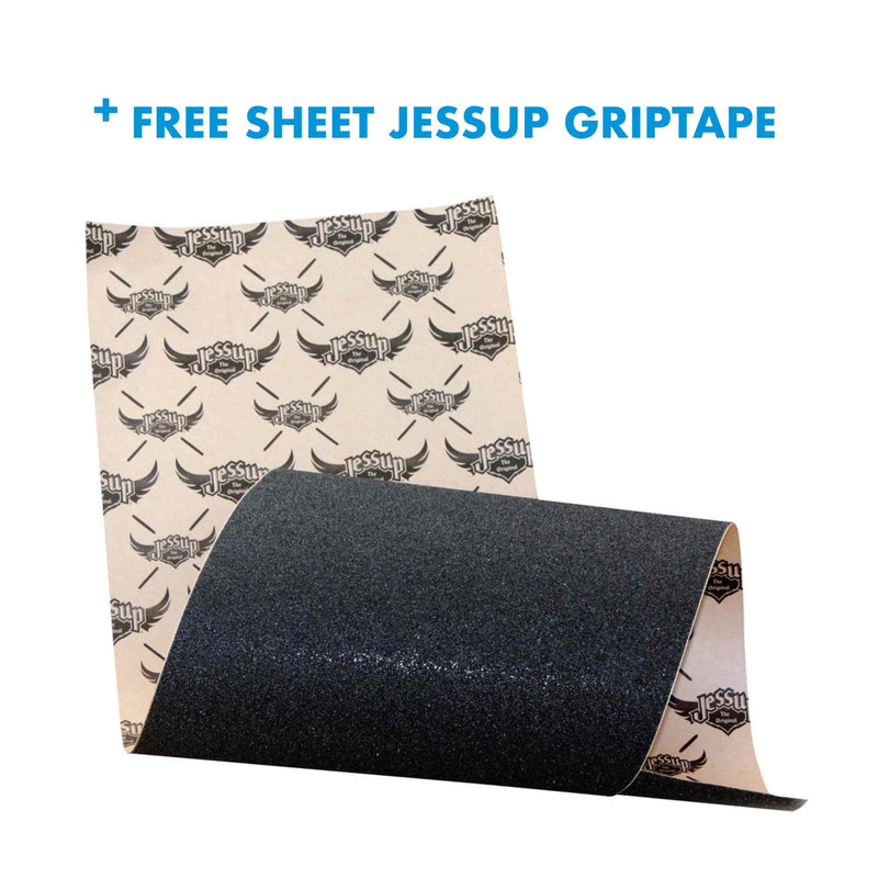 Gratis sheet Jessup griptape bij alle Zero skateboard decks Revert95.com